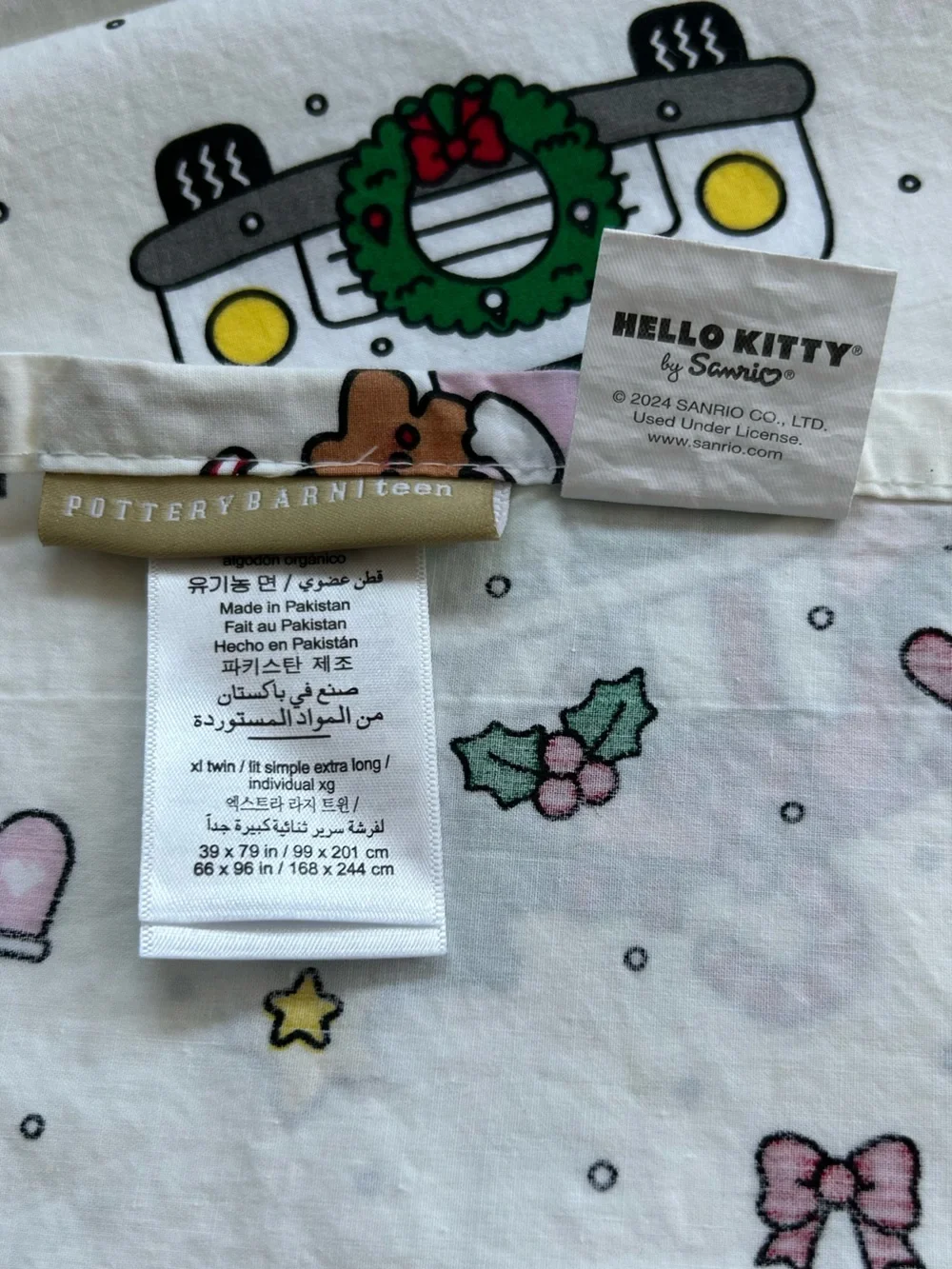Hello Kitty 100% organic